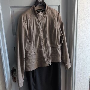 Women's Tan Utility Jacket